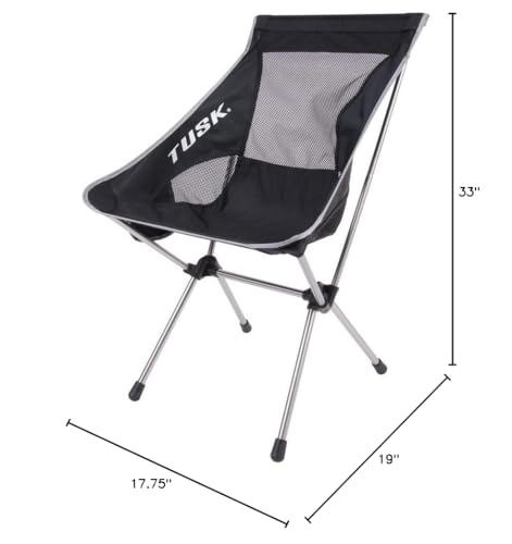 Tusk Compact Camp Chair Large