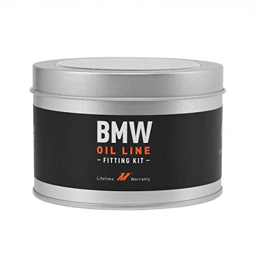 Mishimoto Mmocf-F80 Oil Line Fitting Kit Compatible With Bmw F8X M3/M4/M2C 2015-2020, Blue