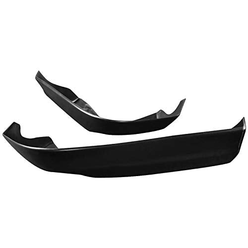 IKON MOTORSPORTS Rear Bumper Lip Spoiler for 1998-2001 Acura Integra Hatchback, Black Polyurethane (PU) Splitter