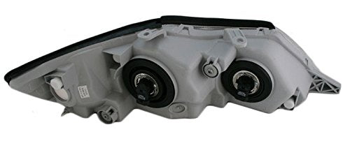 Trq Driver & Passenger Side Headlight Assembly Set Headlights Driver & Passenger Side Compatible With 2000-2004 Toyota Avalon To