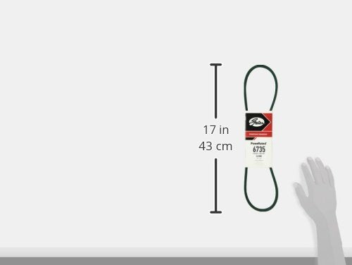 Gates 6735 3/8&quot; X 35&quot; PoweRated V-Belt