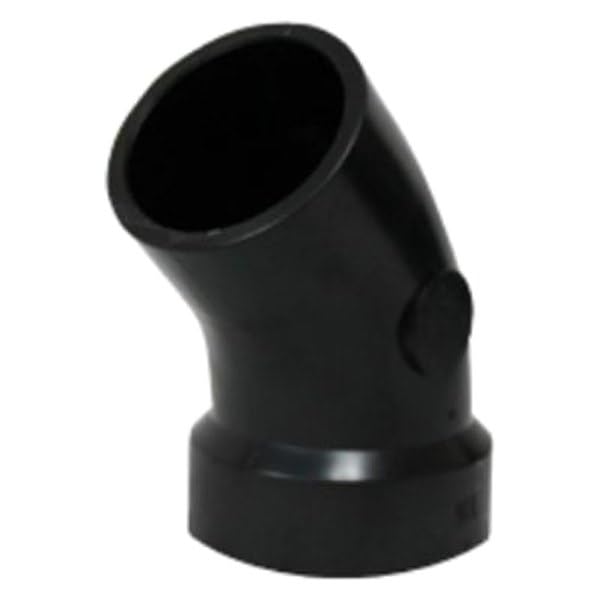 Lasalle Bristol 632401; 45 Degree Street Elbow 1-1/2 Inch Abs Made By Lasalle Bristol