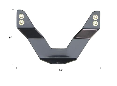 Westin 32-0055 Bull Bar License Plate Relocator Black