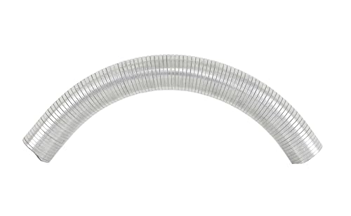 TORDXICS 2 ID x 18 Length Universal Exhaust Flex Pipe 1.5' Feet