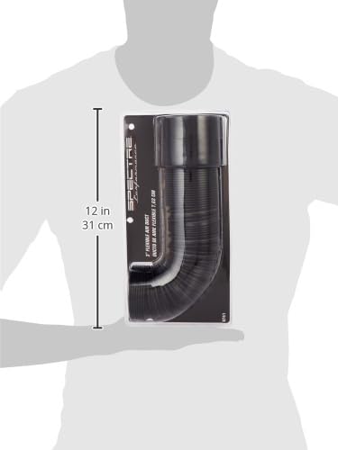 Spectre Performance 8741 Black 3'' Air Duct Hose