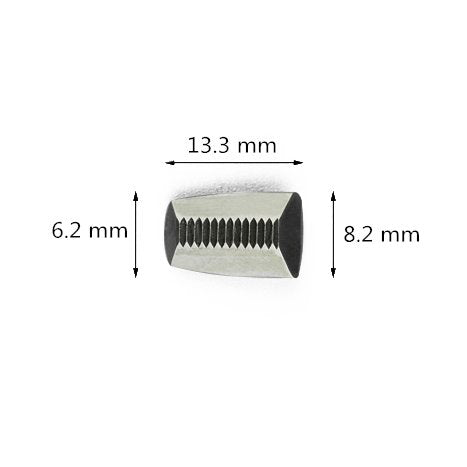 SHININGEYES Heavy Duty Air/Hydraulic Rivet Gun with 3 Replacement Jaws - Professional Riveting Tool, Self Suction Style, Durable Design