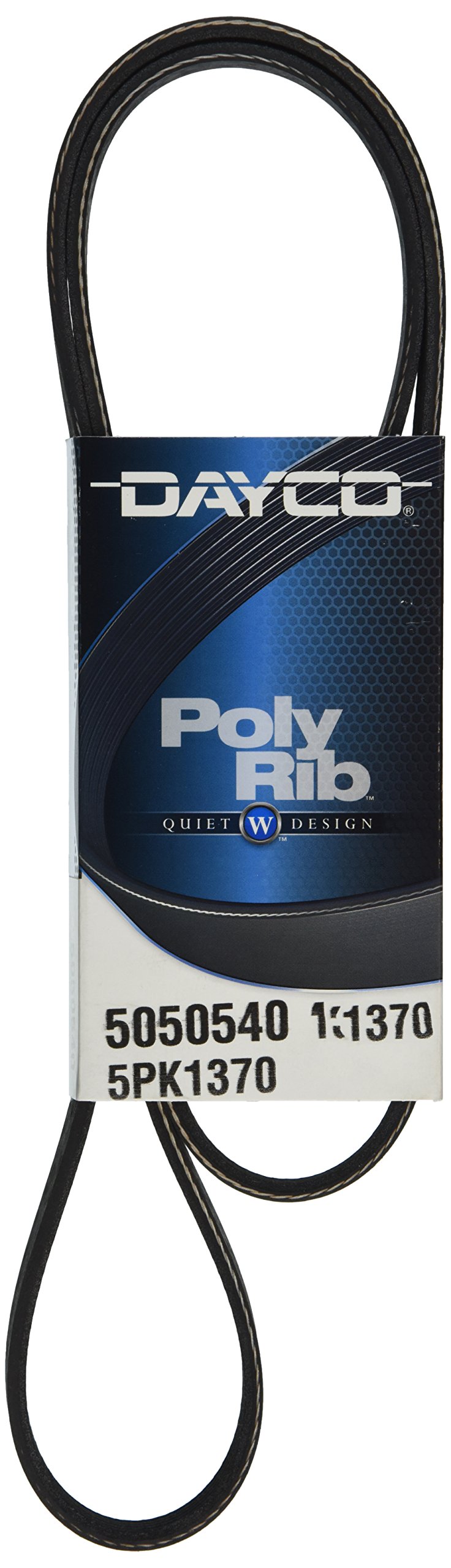 Dayco 5050540 Poly Rib Belt , Black