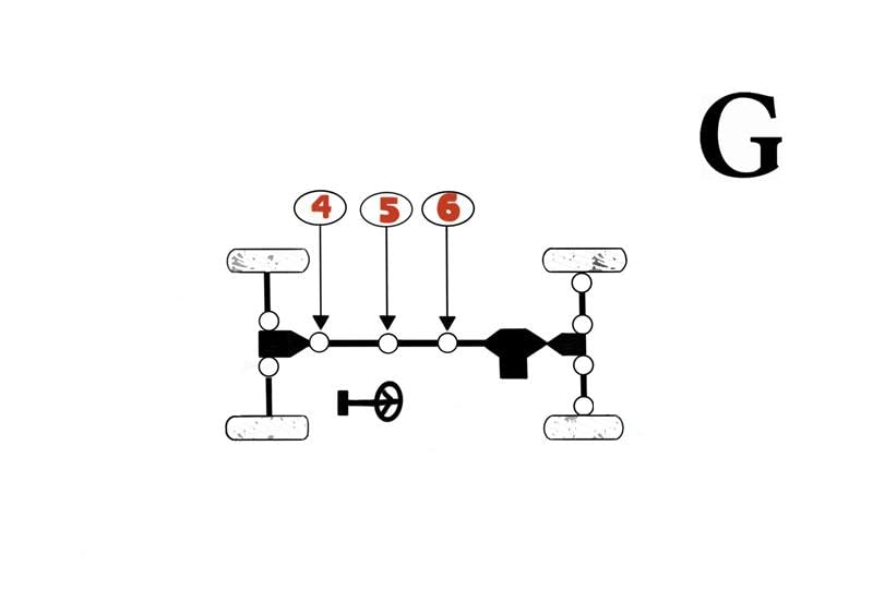 East Lake Axle Replacement For Front Driveshaft U-Joint Set Kawasaki Mule 2510/3010 / 4010 / Teryx 2 Seater 750/800 49050-1002