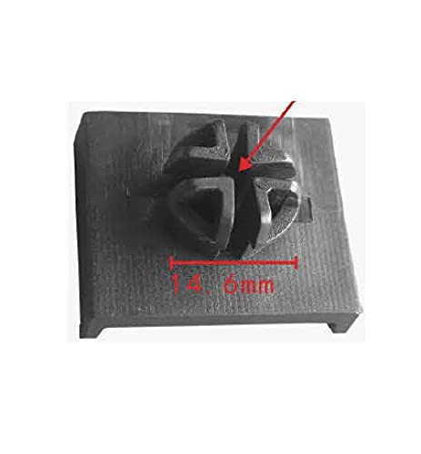 Autobahn88 Side Skirt Mud Shield Clip, Compatible With Toyota (Oem: 5386726020) (Pack Of 20)