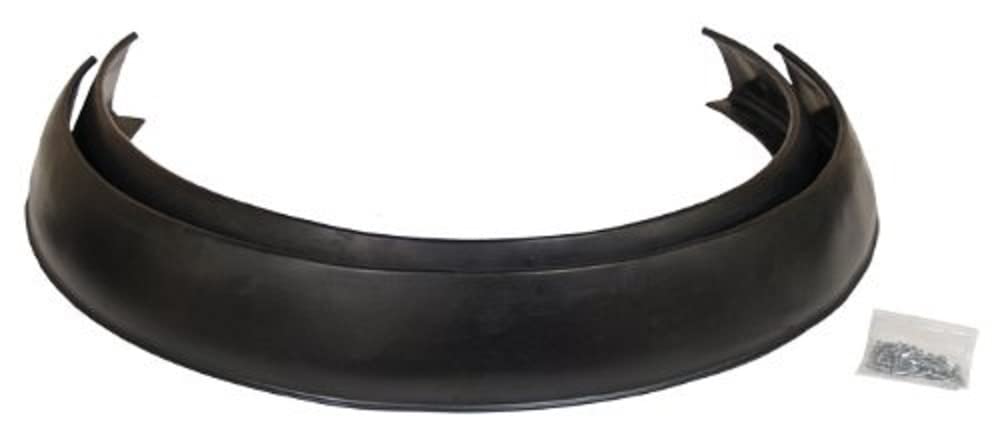 Pacer Performance 52-175 Flexy Flares 4-1/4 X 58 Xtra Wide No Lip Side Mount Rubber Fender Extension - Pair