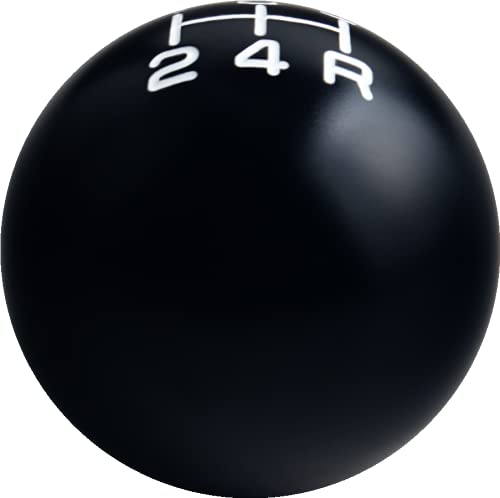 Dewhel Black/White Inlay Sphere Aluminum 200 Grams Weighted Manual Shift Knob 5 Speed Short Throw Shifter M12X1.25 M10X1.5 M10X1.25 M8X1.25