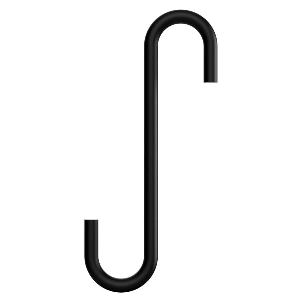 National Hardware N275-514 Modern S Hook Small, 4-3/4'', Black