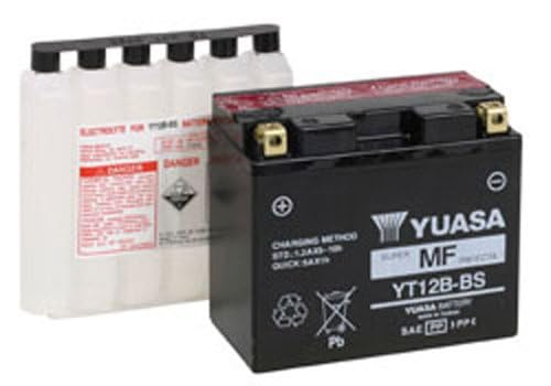 Yuasa Yuam6212B Yt12B-Bs Maintenance Free Agm Battery With Acid Pack