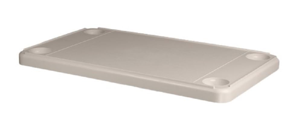 Detmar 12-1102-C Ivory Removable Marine/RV Table Top - Rectangular