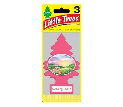 Little Trees Car Air Freshener | Hanging Paper Tree For Home Or Car | Morning Fresh | 24 Pack