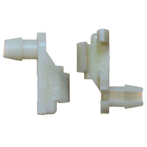 Pt Auto Warehouse Bcf8898P - Door Handle Rod End Retainer Clip - Replace Oe: # 88981030, And Oe #: 88981031, Left/Right Pair