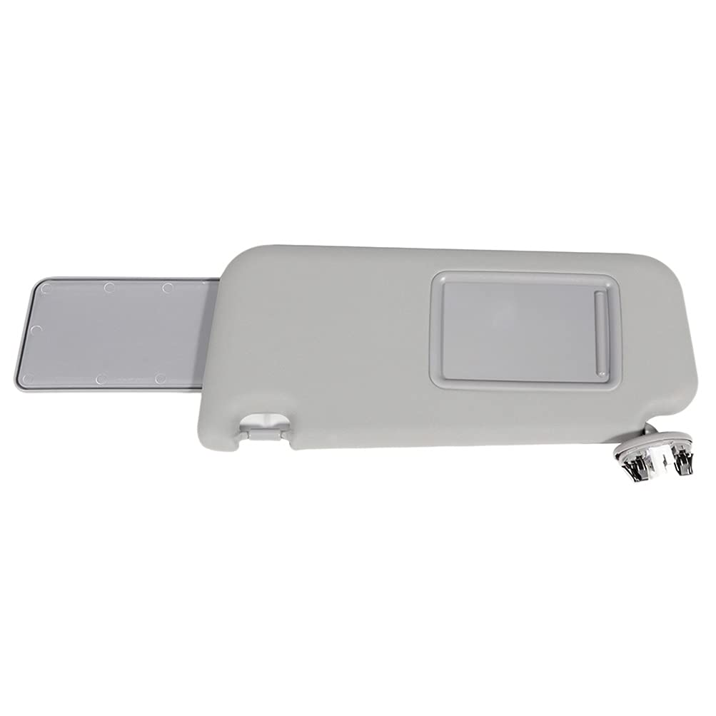 Scitoo Left Driver Side Gray Sun Visor Fit For 2006-2013 For Toyota For Rav4 74320-42501-B3,74320-42500-B3