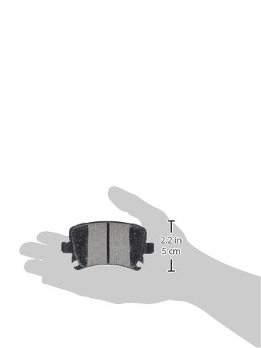 Raybestos Element3 Ehttm Replacement Rear Ceramic Brake Pad Set For Select Audi A3/A4/A6/Tt And Volkswagen Eos/Golf/Gti/Jetta/Pa