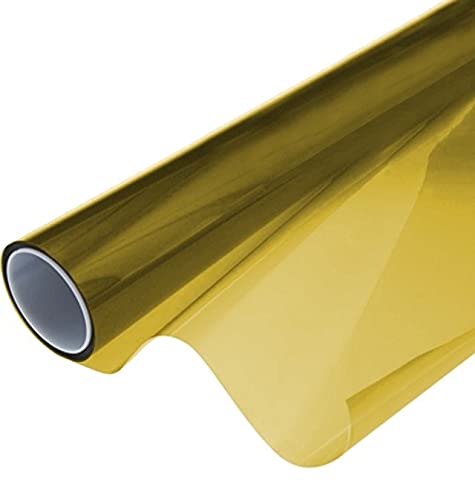 Vvivid Air-Tint Headlight/Tail Light Window Tint (12'' X 48'', Yellow)