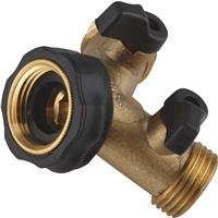 Rv Y-Valve Water Connector, Brass