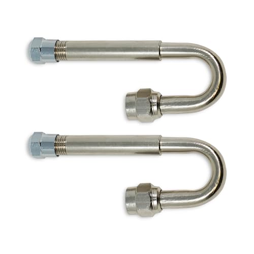 Tireminder 180 Degree Angled Valve Extender, 2 Pack