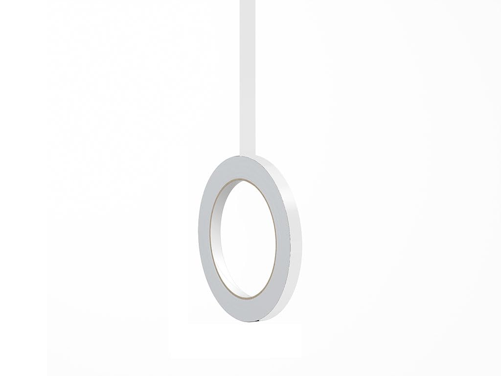 3M 50 Matte White Matte Vinyl Pinstriping Tape - Vinyl Striping Lines Stickers, Striping (1In X 150Ft Roll)