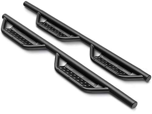 Realtruck N-Fab Nerf Rs Steps For Silverado/Sierra | Cab Length, Steel, Textured Black | 119418012 | Fits 2019-2024 Chevrolet Silverado/Gmc Sierra 1500, 2020-2021 2500/3500 Crew Cab