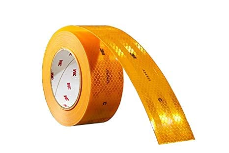 3M RRR4FT High Intensity Prismatic Grade Conspicuity Reflective Tape, (O2x10 FEET)