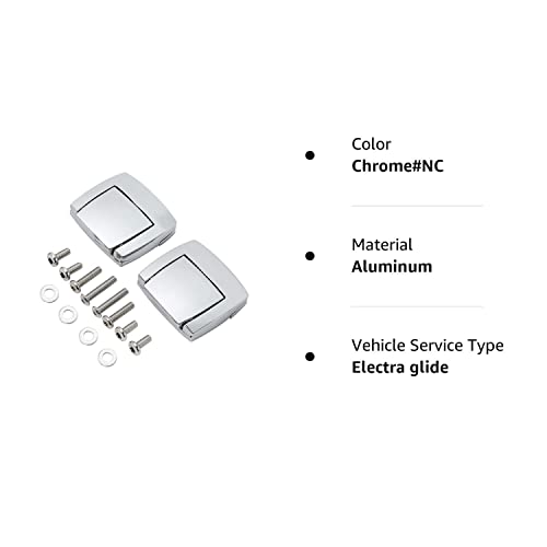 Tcmi Tour Pack Pak Latch Fits For Harley Davidson Road King Custom Flhrs 1988-2013 Electra Glide… Chrome#Nc