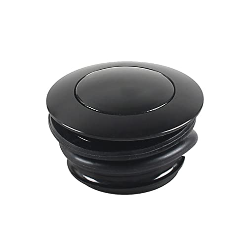 Poseng Fuel Tank Pop-Up Gas Cap Vented Flush Mount Fuel Filler Cap Compatible With Harley Davidson Regular Thread(1982-2018)