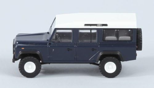 Busch 50302 Land Rover Defender Blue HO Scale Model Vehicle, Black