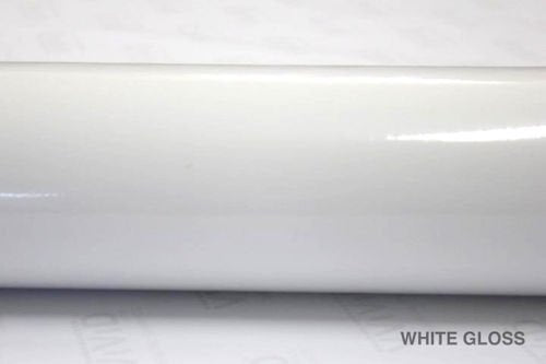 Vvivid White Gloss 60 Inch X 3Ft Car Wrap Vinyl Roll With Air Release 3Mil-Vvivid8