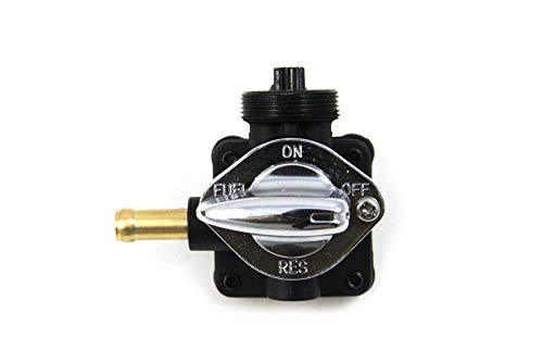 Harley Twin-Cam Vacuum operated fuel tank petcock valve shut off for carburetor models only.