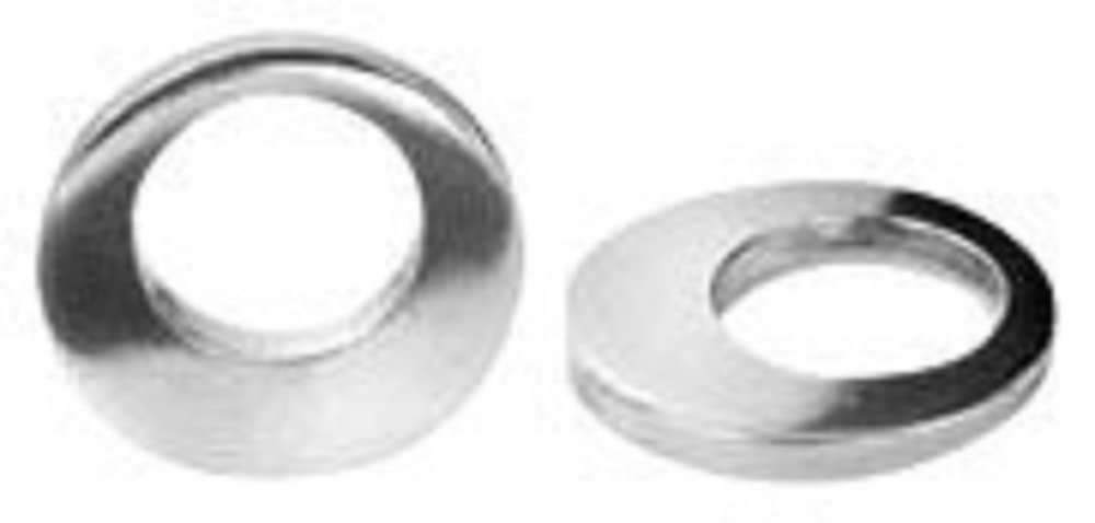 Mcgard 78714 Stainless Steel Cragar Offset Hole Mag Washer - Pack Of 10,Silver