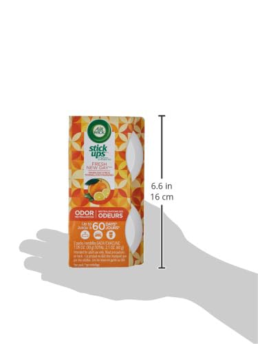Air Wick Stick-Ups Air Freshener, Sparkling Citrus, 2 Count