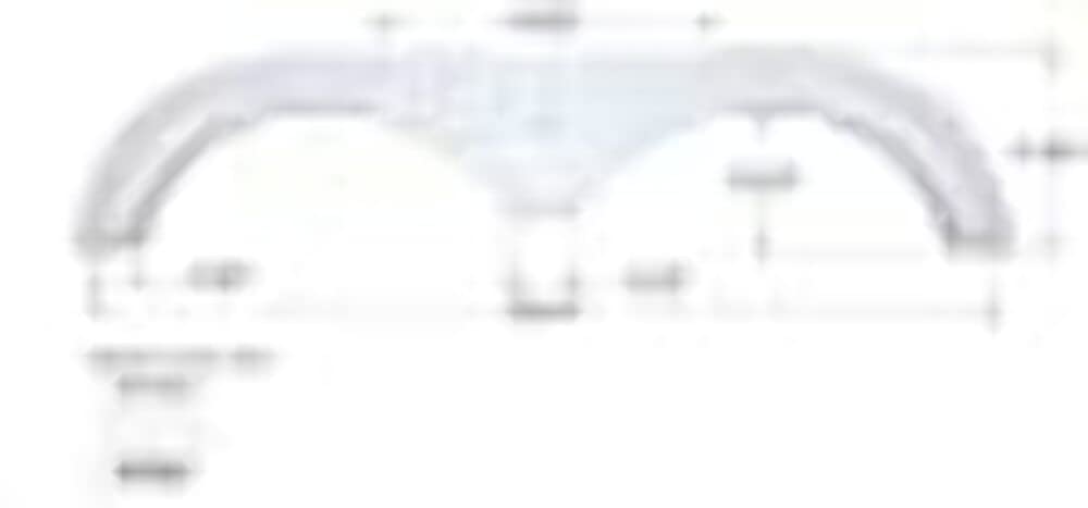 Icon 01702 Tandem Axle Fender Skirt Fs1702 For Jayco - Polar White