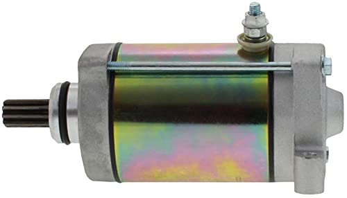 New 12 Volt Starter Compatible with Yamaha Grizzly Kodiak Rhino & Wolverine 400 450 600 660 ATV 2002-2010 Replaces 5KM-81890-00-00 242-06127 RS41234 71-26-18759 4WV-81800-00-00 4WV-81890-00-00