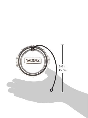 Valterra T1020Clr Clear 3'' Cap And Strap