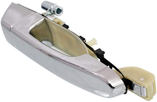 Evan Fischer Exterior Door Handle Compatible with 2006-2012 Kia Sedona, Fits 2007-2008 Hyundai Entourage Rear, Passenger Side - Side Sliding Door Partslink HY1521116