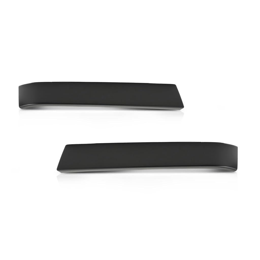 For Chevy Silverado 1500/2500/3500 2005 2006 2007 Grille Molding Driver and Passenger Side | Pair | Un-Primed/Paint to Match | R