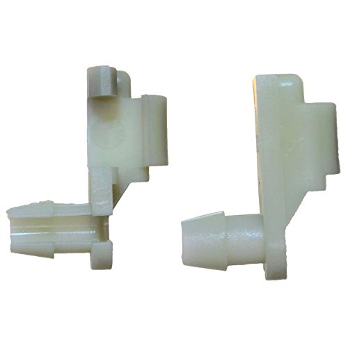 Pt Auto Warehouse Bcf8898P - Door Handle Rod End Retainer Clip - Replace Oe: # 88981030, And Oe #: 88981031, Left/Right Pair