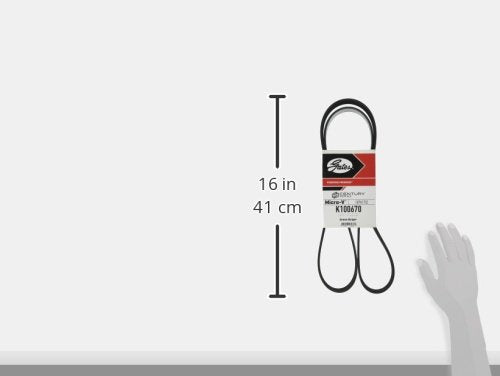 Gates K100670 Micro-V Serpentine Drive Belt