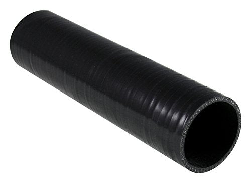 Verocious Boost Proof Silicone Hose, 4 Ply Polyester - 1.75'' Id X 1' Long, Black