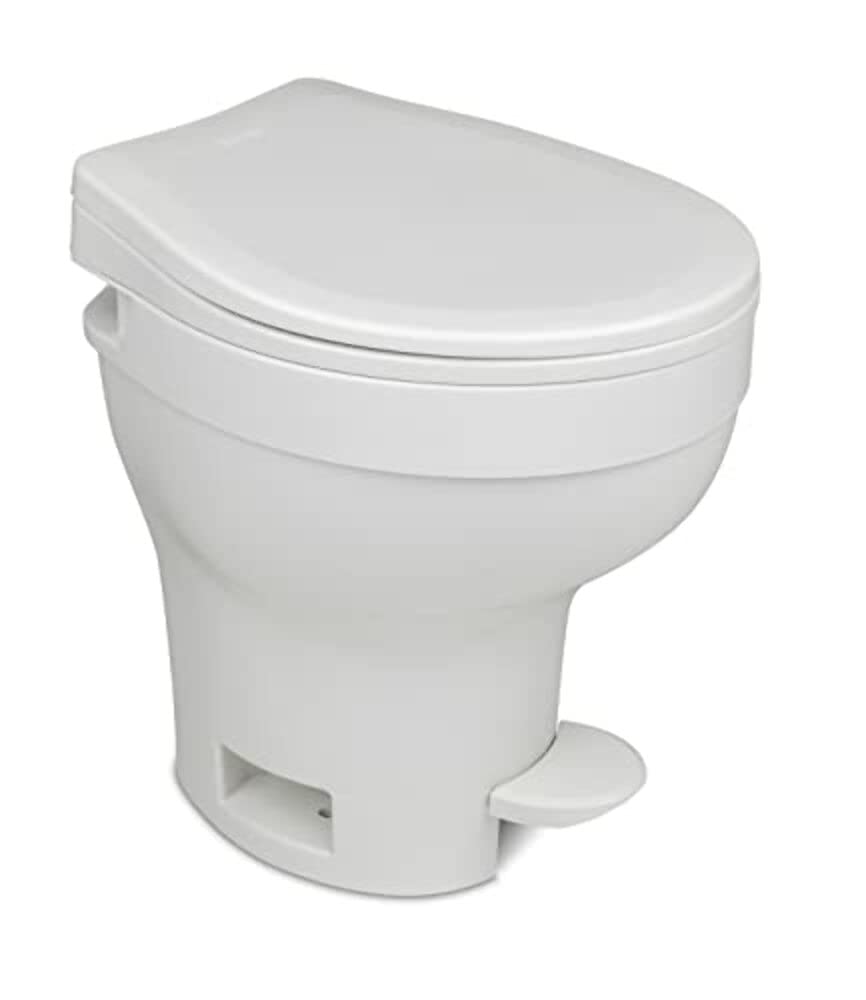Thetford Aqua-Magic VI High Profile Toilet - Standard Size, White, Durable Design for RV and Marine Use