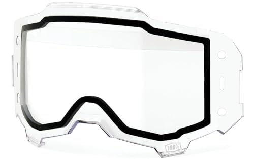 100% ARMEGA Goggle FORECAST Replacement Lens - Dual Pane - Compatible with ARMEGA Goggles Only