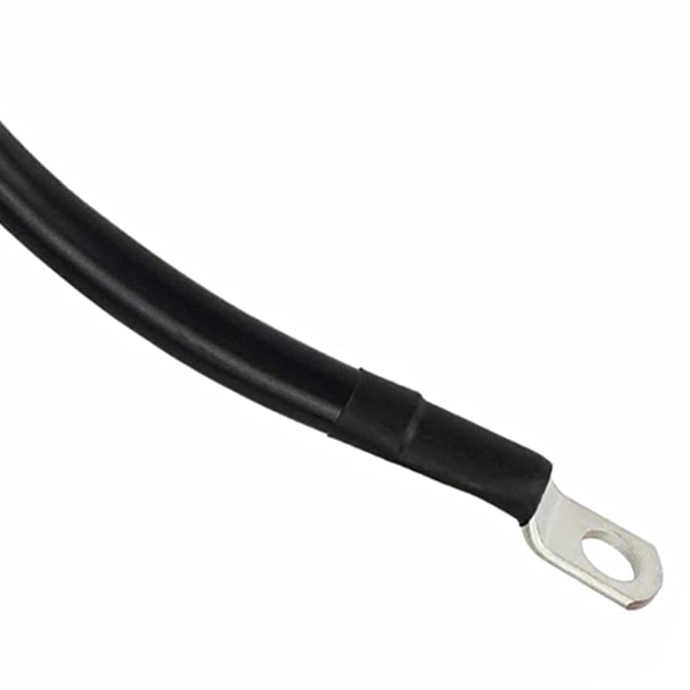 ROYFACC 5 AWG Battery Cable 20 Inch Five Gauge Pure Copper Electrical Wire with 5/16'' Ring Terminals for Auto Car Solar ATV Law