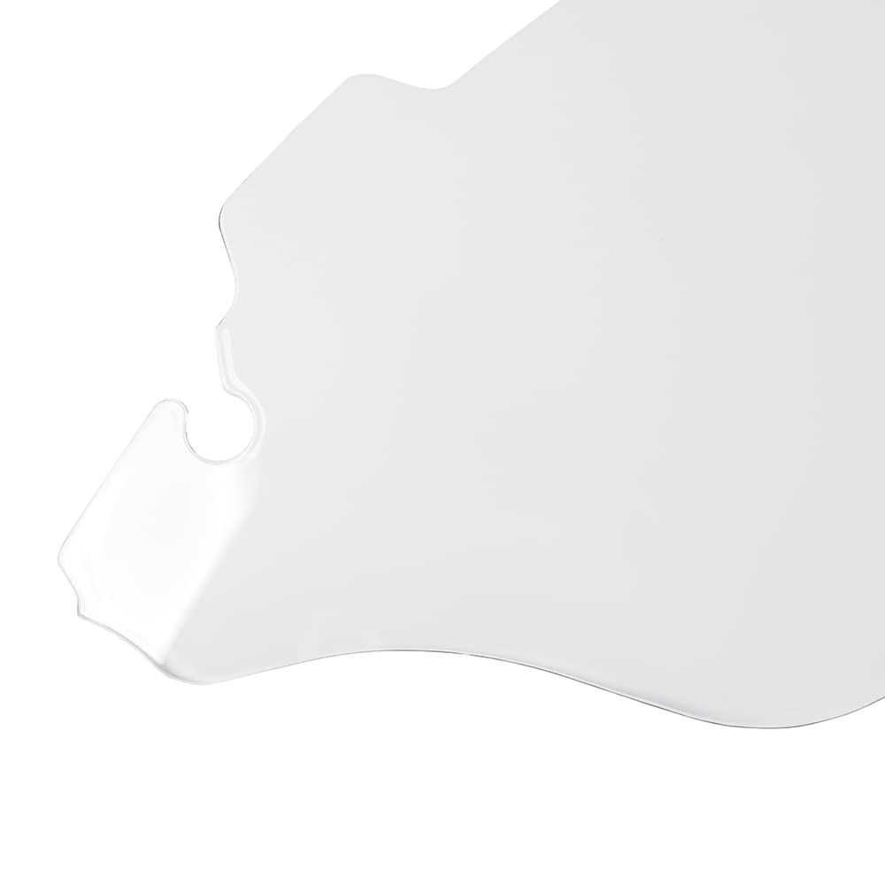 Wynmoto Clear 7 Wave Windshield Windscreen Compatible For 2014-2022 Harley Davidson Touring Street Glide Electra Glide Ultra Classic Glide Tri Glide 2015 2016 2017 2018 2019 2020 2021 2022 (Tint)