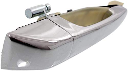 Evan Fischer Exterior Door Handle Compatible with 2006-2012 Kia Sedona, Fits 2007-2008 Hyundai Entourage Rear, Passenger Side - Side Sliding Door Partslink HY1521116