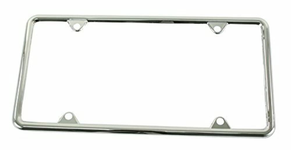 Chrome License Plate Frame, Compatible With Dune Buggy