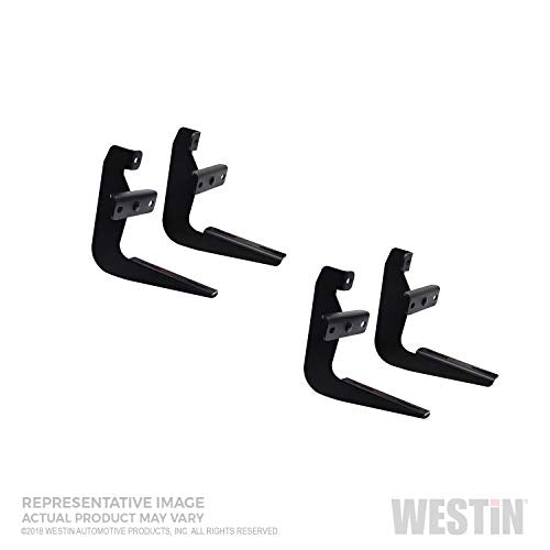 Westin 27-1755 Running Board Mount Kit Fits 2007-2013 Silverado Sierra 1500 Crew Cab 2008-2014 Silverado Sierra 2500 3500Hd Crew Cab
